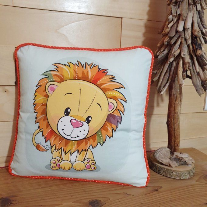 Coussin motifs animaux #1